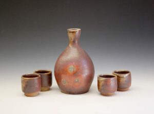 Anagama Sake Set